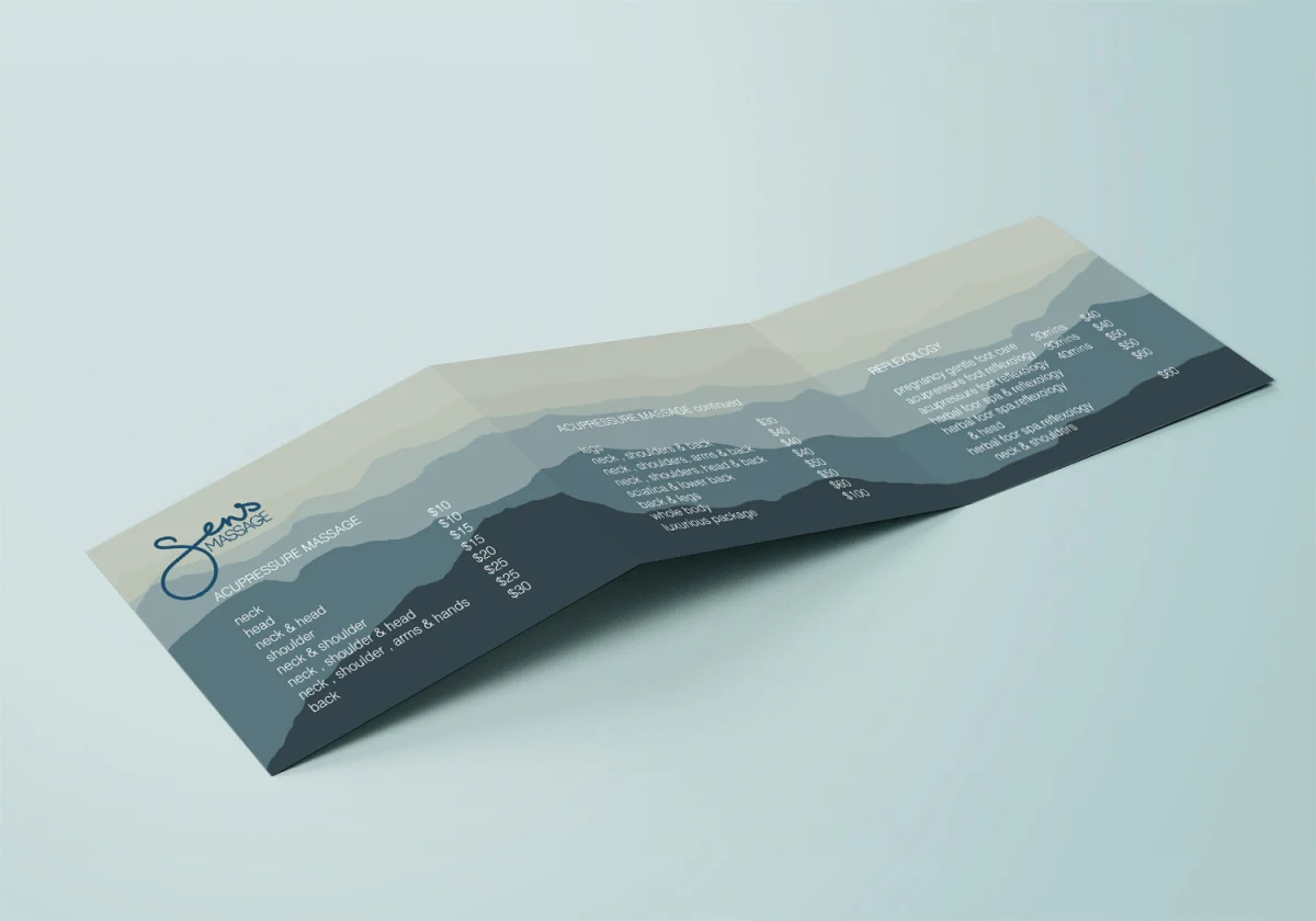 Sens Trifold Mockup
